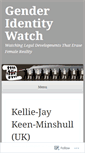 Mobile Screenshot of genderidentitywatch.com
